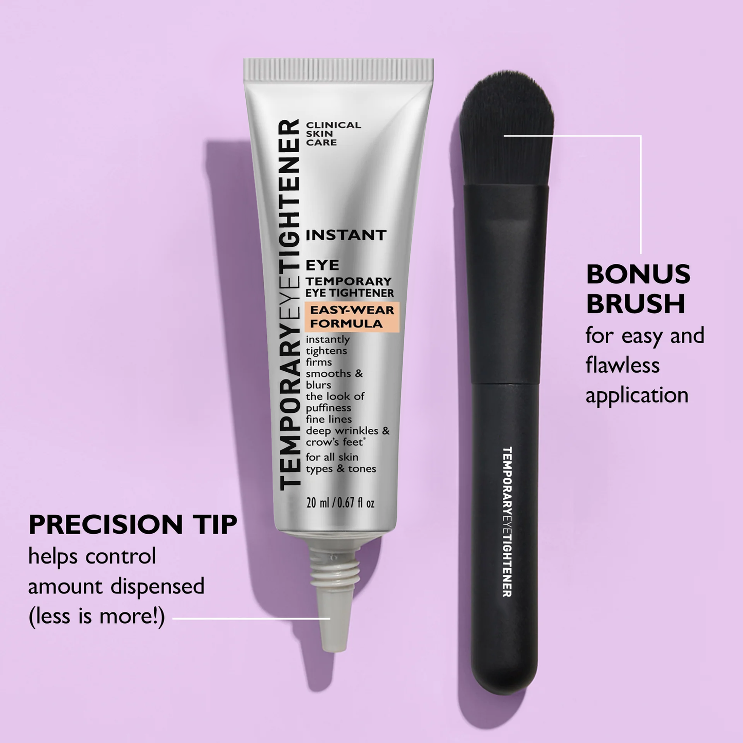 Final 3 Hours: 80%OFF💗 Instant Eye Tightener Easy-Wear Formula With Brush Free!