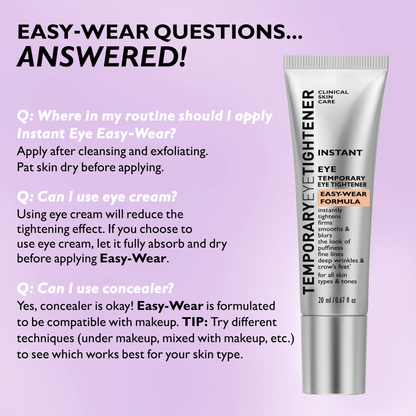 Final 3 Hours: 80%OFF💖 Instant Eye Tightener Easy-Wear Formula With Brush Free!
