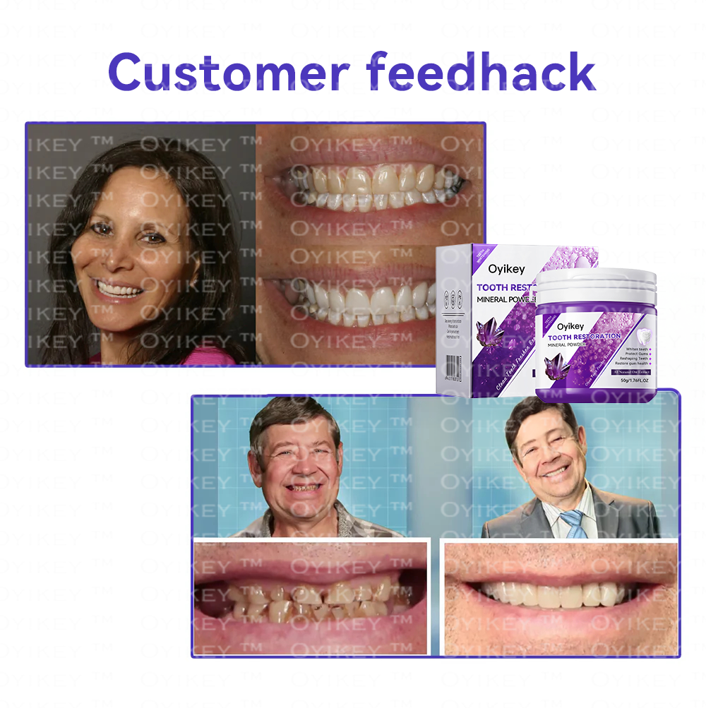 Oyikey™💟 TOOTH RESTORATION MINERAL POWDER(ADA recommended)