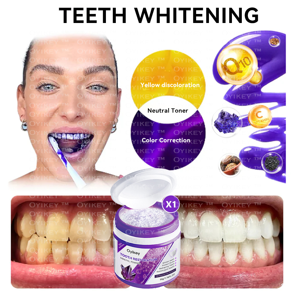 Oyikey™💟 TOOTH RESTORATION MINERAL POWDER(ADA recommended)