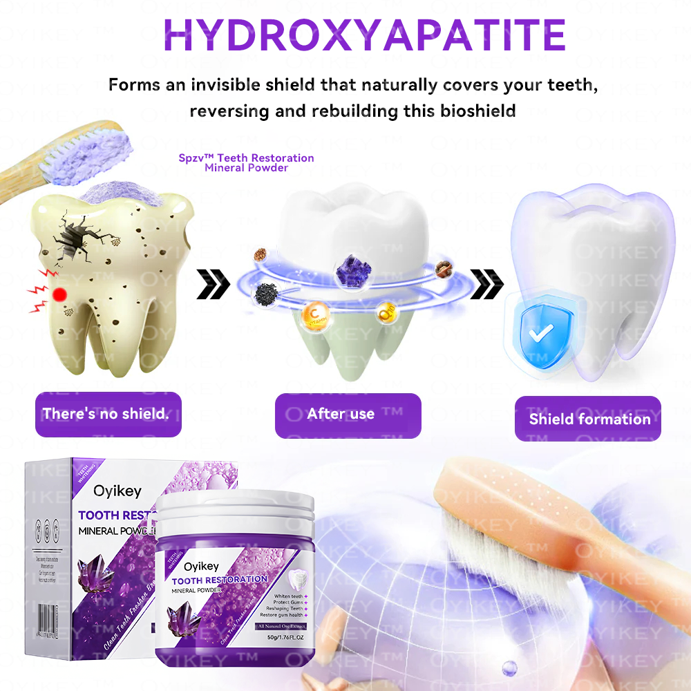 Oyikey™💟 TOOTH RESTORATION MINERAL POWDER(ADA recommended)